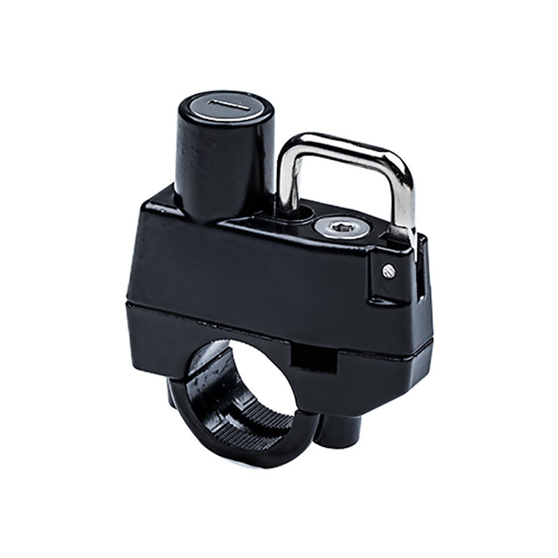 Electric vehicle motorcycle helmet lock anti-disassembly and anti-theft