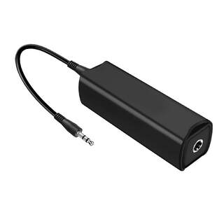 Audio common ground isolator 3.5mm audio noise filter eliminater transformer signal noise reduction and denoising aux computer speaker audio amplifier car mobile phone computer car headphone current sound