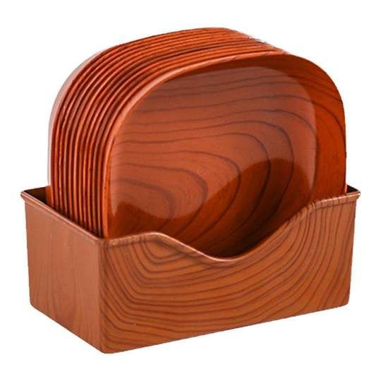 Knochenspießteller, Haushalts-High-End-Obstteller, Snackteller, Melonenkernteller