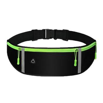 Outdoor sports waist bag for men and women running fitness mobile phone bag