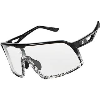 兰帕达户外运动徒步骑行眼镜感光变色自行车公路车男女近视护目镜