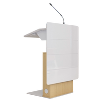 Lifting podium simple and modern reception desk shopping guide desk guest desk host desk emcees desk podium