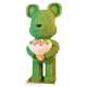 Extra large building block Valentine's Day violent bear
