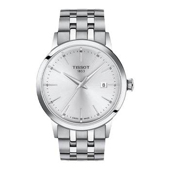 Tissot mengyuan series quartz steel band men's watch