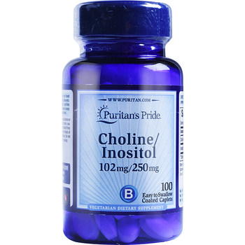 Puritans Pride ນໍາເຂົ້າຈາກສະຫະລັດອາເມລິກາສໍາລັບລະບຽບການທີ່ກ່ຽວຂ້ອງກັບຕັບຂອງ choline-inositol 250 mg 100 ເມັດ