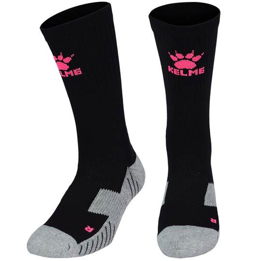 KELME卡尔美足球袜男防滑加厚毛巾底中筒袜专业跑步训练短筒袜子