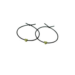 Loving couple, a pair of hair-tying bracelets, dual-use hair ties and hair ties, as a gift for boyfriends to control their emotions with rubber band headbands