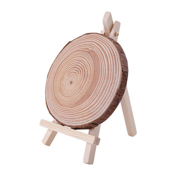 Diy shooting props hand-painted logs