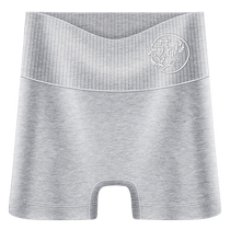 High-waisted boxer briefs for women four-corner tummy control pure cotton bottoming safety pants two-in-one anti-exposure summer