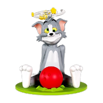 52TOYS Cat and Mouse Unlucky TOM Movable Blind Box Hand Toy Trendy Ornaments for Gifts