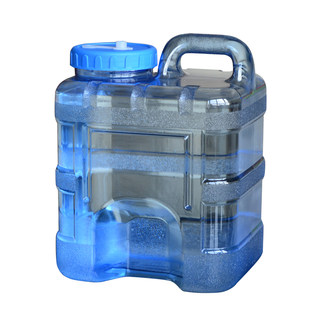 Household water dispenser with bucket mounted pure tea set and bucket