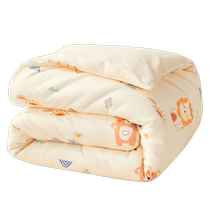 Baby quilt silk quilt spring and autumn special baby quilt kindergarten cover pure cotton universal for all seasons