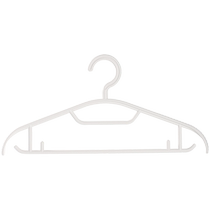 (Self-operated) Japanese clothes hanger household storage seamless non-slip clothes drying rack baby plastic hook clothes rack