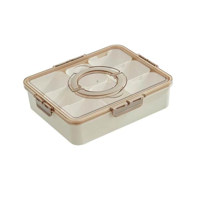 Flower tea storage box sealed with lid Chinese herbal medicine finishing box