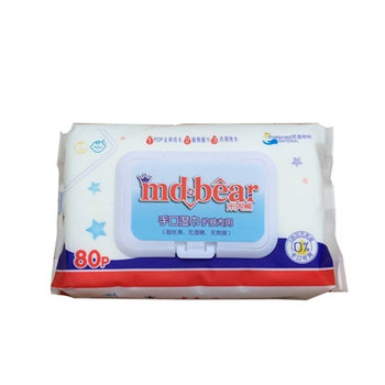 Mildew bear's special skin care materials, free shipping wet wipes