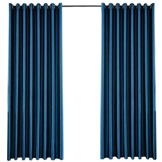 Curtains with strong blackout and sun protection plus embossed curtain fabric