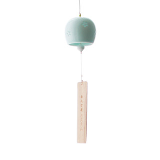 Handmade Japanese-style cherry blossom wind chime can be customized as a gift