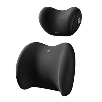 Yuanyan car headrest and waist support memory foam waist protection artifact