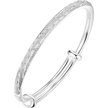 9999 sterling silver starry bracelet for women 999 sterling silver pure silver solid silver bracelet young silver silver jewelry for mother