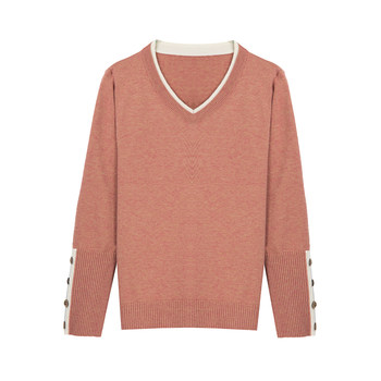 100 Pure Woolen Sweater Women's Loose Slim ລາຄາພິເສດ Pullover Versatile Season Clearance Bottoming Sweater Women