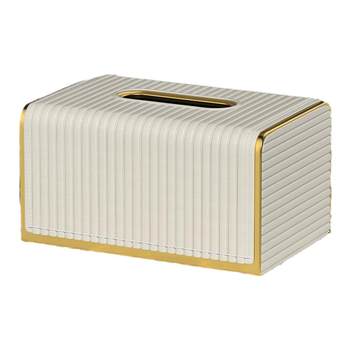 Leather tissue box storage box multifunctional