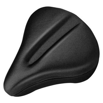 Super soft silicone dynamic universal seat cushion cover for bicycles