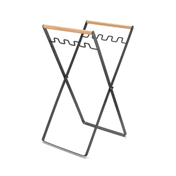 Outdoor household garbage rack foldable kitchen debris