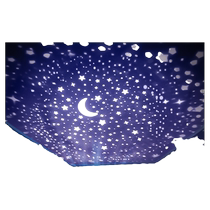 Childrens birthday gift Crystal ball music eight-sound box Little girls girls girls star projection light can rotate