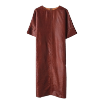 Ladys mothers summer dress silk fragrant cloud gauze dress high-end luxurious big-name retro high-end skirt