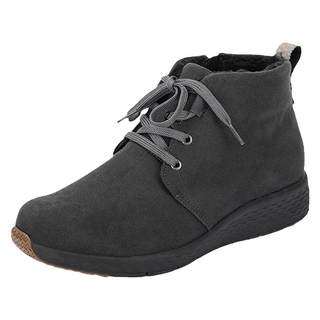 Winter velvet warm high-top short boots pansy men's shoes