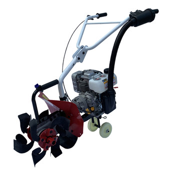 New small household gasoline ditching and weeding mini-tiller