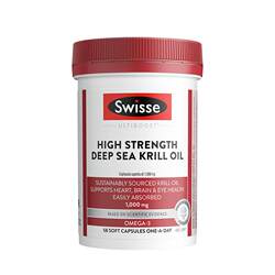 Swisse 1.6 times high concentration Omega-3 deep sea wild fish oil capsules 200 capsules