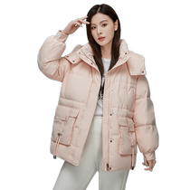 Cardile Crocodile Down Jacket Womens Mid-Length 2024 Winter New Style Small Fashionable Versatile Warm Jacket Trend