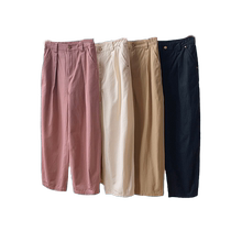 Pear-shaped womens trousers overalls autumn new shorts cropped trousers tall loose carrot pants harem pants