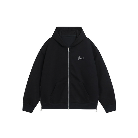 FORNINES embroidered back zipper FOR sweatshirt