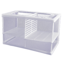 Fish tank isolation box guppy ornamental shrimp small fish seedling breeding box aquarium suspended hatching breeding separation net