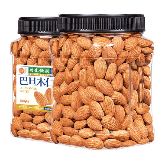 Every fruit time-baked almonds with salt 400g 1 can