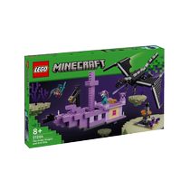 (Self-operated) LEGO 21264 Minecraft Ender Dragon and Ender Ship building block toy gift