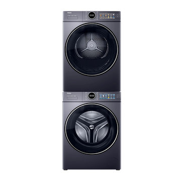 Haier 77e washing and drying set household direct drive washing machine heat pump dryer sterilization flagship