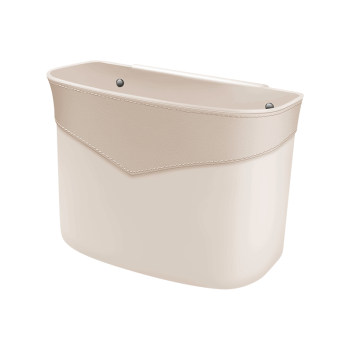 Car trash can door hanging storage bucket