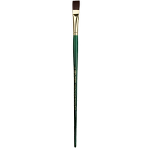 Winsor & Newton acrylic brush oil painting brush high elastic nylon long rod pigment art painting special pen set stone painting hook line pen flat head round head peak flat peak brush oil painting water chalk