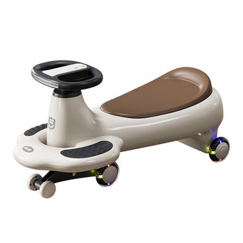 2025 new children's twist car, adults can sit on it and prevent rollover, double child, baby, baby, 1 year old, yo niu niu