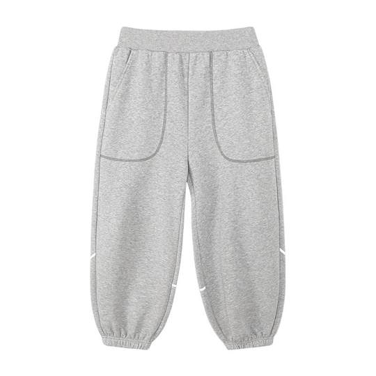 左西童装男童裤子加绒保暖儿童加厚卫裤秋冬2025新款中大童运动裤