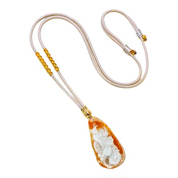 Song's old jade craftsman's jade a-grade phoenix jade pendant