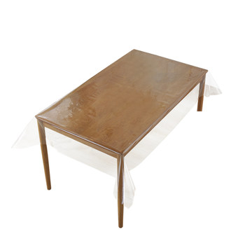 Pvc high transparent waterproof and oil-proof sagging tablecloth dustproof Pvc high transparent waterproof and oil-proof sagging tablecloth dustproof