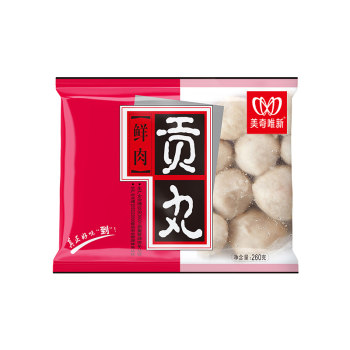 Meiqiwei fresh meatballs 80% fresh pork