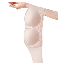 Catman strapless tube top bra for women anti-slip push-up small breasts invisible thin off-shoulder beautiful back wrap bra