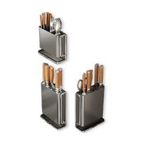 Youqin chopstick barrel storage rack kitchen multi-functional kitchen knife holder wall-mounted chopstick barrel knife holder integrated storage