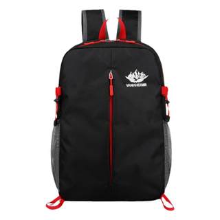 超轻薄可折叠双肩包男女青少年儿童补习书包户外夏令营旅行旅游包