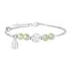 Chow Tai Sang Broken Silver Luck Bracelet